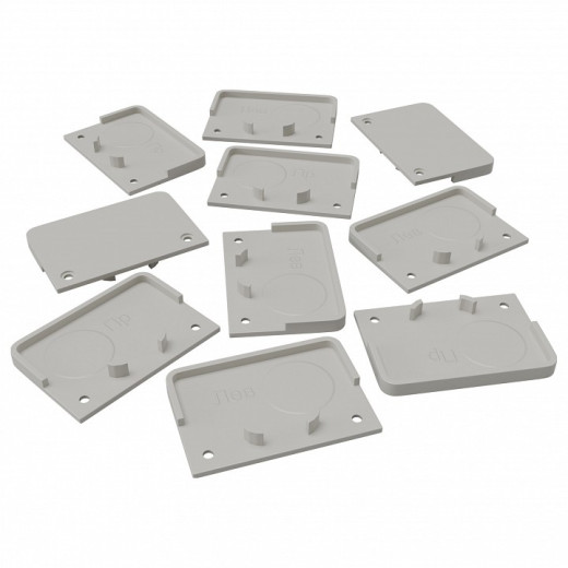 Набор заглушек для профиля Apeyron Electrics  3-08-15/16