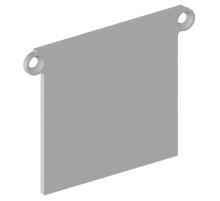 Заглушка для профиля Donel  DNCAP18519Alu