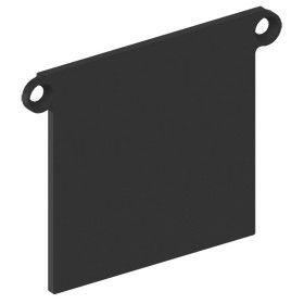 Заглушка для профиля Donel  DNCAP18519RAL9005