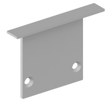 Заглушка для профиля Donel  DNCAP18502Alu