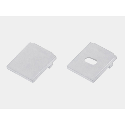 Набор заглушек для профиля Lumker  LS-12-WH-ECS