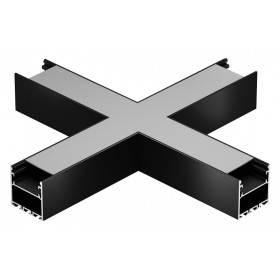 Соединитель угловой X-образный накладной 6063 LINE 5050 0272514