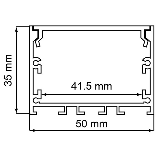 Короб накладной Feron CAB257 10370