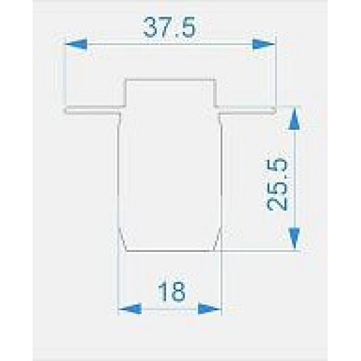 Набор из 10 заглушек для профиля Deko-Light H-ET-03-10 979201