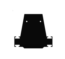 Заглушка для профиля Donel  DNCAP18521RAL9005