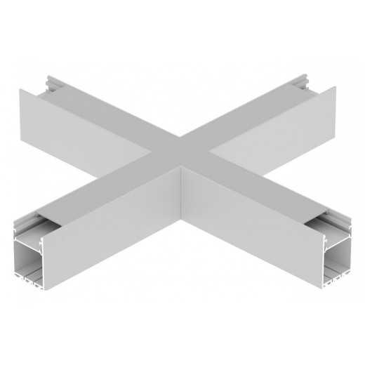 Соединитель угловой X-образный накладной 6063 LINE 5070 0272713