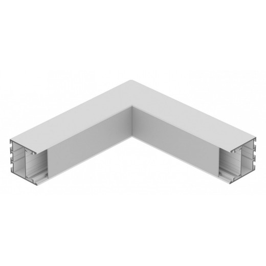 Соединитель угловой L-образный накладной 6063 LINE 5050 0272509