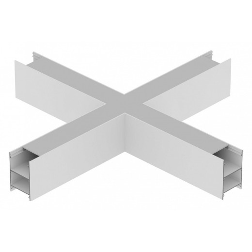 Соединитель угловой X-образный накладной 6063 LINE 3556 0272815