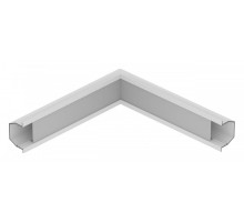 Соединитель угловые L-образный встраиваемый 6063 LINE 3525 IN 0273004