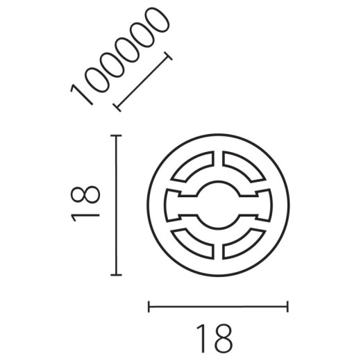 Короб подвесной Lightstar Profiled 441800