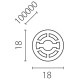 Короб подвесной Lightstar Profiled 441800