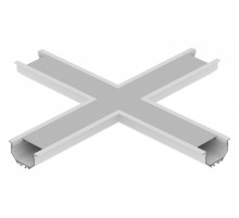 Соединитель угловой X-образный встраиваемый 6063 LINE 4932 IN 0272613