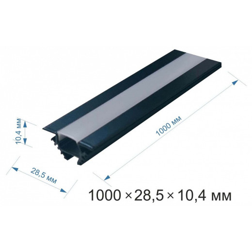 Короб накладной Apeyron Electrics  08-07-ЧБ