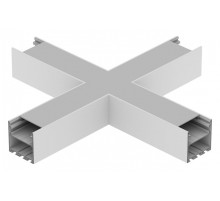 Соединитель угловой X-образный накладной 6063 LINE 5050 0272515