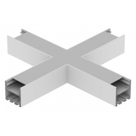 Соединитель угловой X-образный накладной 6063 LINE 5050 0272515