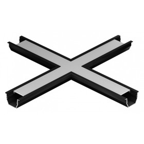 Соединитель угловой X-образный встраиваемый 6063 LINE 3525 IN 0273015