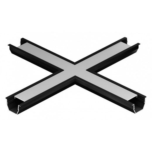Соединитель угловой X-образный встраиваемый 6063 LINE 3525 IN 0273015