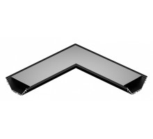 Соединитель угловые L-образный встраиваемый 6063 LINE 10040 IN 0273107