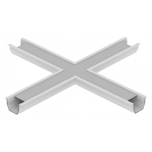 Соединитель угловой X-образный встраиваемый 6063 LINE 3525 IN 0273014