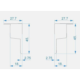 Набор из 10 заглушек для профиля Deko-Light P-EL-03-10 978270