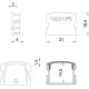 Набор из 10 заглушек для профиля Deko-Light F-AU-02-15 978570