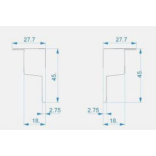 Набор из 10 заглушек для профиля Deko-Light P-EL-03-10 978271