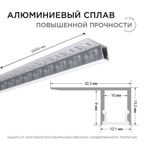 Короб встраиваемый угловой внешний Apeyron Electrics  08-52