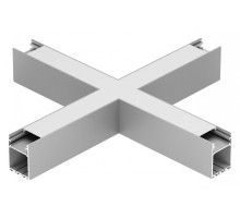 Соединитель угловой X-образный накладной 6063 LINE 5070 0272715