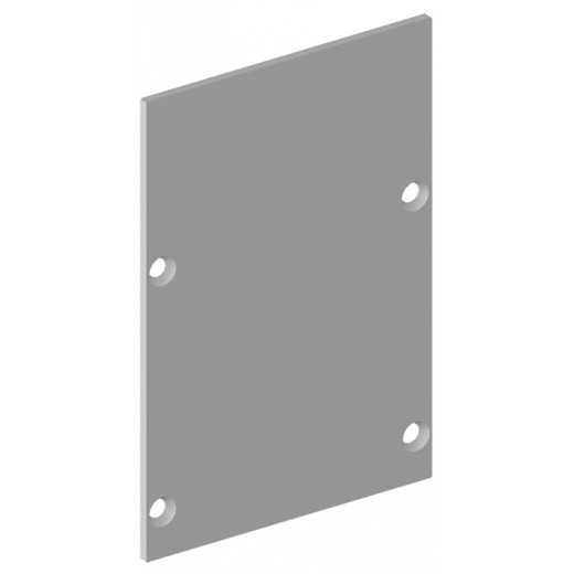 Заглушка для профиля Donel  DNCAP18516Alu