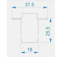 Набор из 10 заглушек для профиля Deko-Light H-ET-03-10 979200