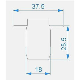 Набор из 10 заглушек для профиля Deko-Light H-ET-03-10 979200