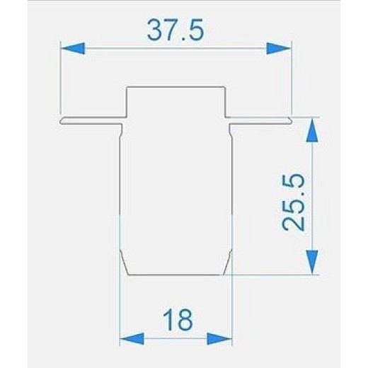 Набор из 10 заглушек для профиля Deko-Light H-ET-03-10 979200