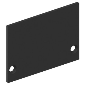 Заглушка для профиля Donel  DNCAP18511RAL9005