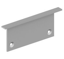 Заглушка для профиля Donel  DNCAP18512Alu