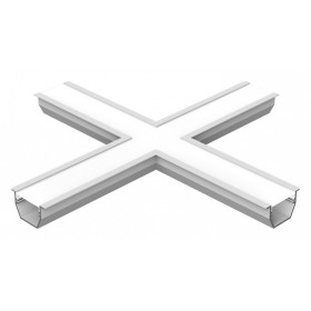 Соединитель угловой X-образный встраиваемый 6063 LINE 3525 IN 0273013