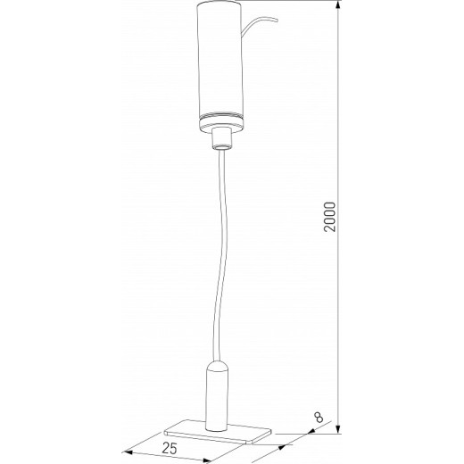 Подвес для трека Elektrostandard Mini Magnetic a067255