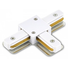 Соединитель угловой L-образный для треков накладных Donel  TС DN01W