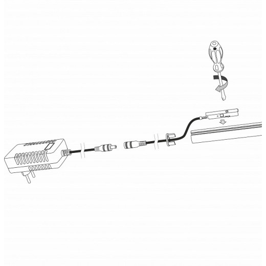 Токопровод концевой Elektrostandard Mini Magnetic a067266