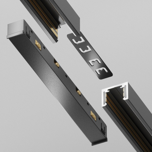 Соединитель линейный для треков Maytoni Technical  TRA239PC-42B