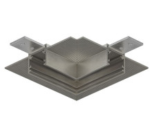 Соединитель угловой L-образный для треков встраиваемых Denkirs SHINE HIDE TR5705-DN