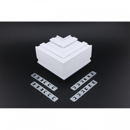 Соединитель угловой L-образный для треков встраиваемых Aployt Magnetic track 220 APL.0284.10.04