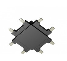 Соединитель X-образный для треков накладных SWG PRO SLIM CN-SLIM-BL-X