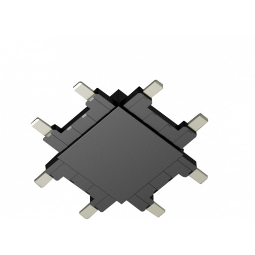 Соединитель X-образный для треков накладных SWG PRO SLIM CN-SLIM-BL-X