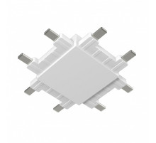 Соединитель X-образный для треков накладных SWG PRO SLIM CN-SLIM-WH-X