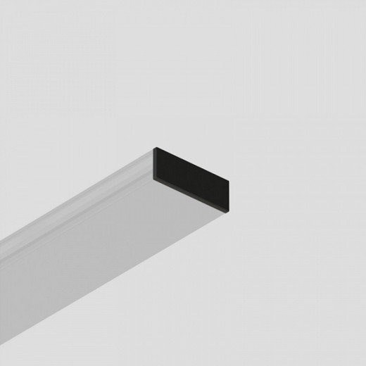 Заглушка для трека боковая Denkirs AIR BASE TR5235-BK