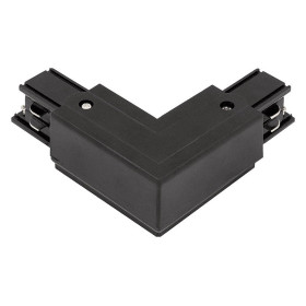 Соединитель угловой L-образный для треков DesignLed Трехфазные треки и аксессуары CN-3F-L-L-BL