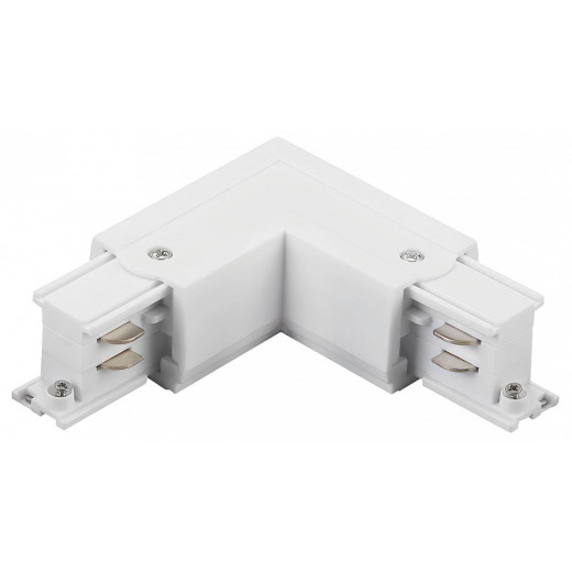 Соединитель угловой L-образный для треков накладных Lightstar Quattro 504126-FRPS