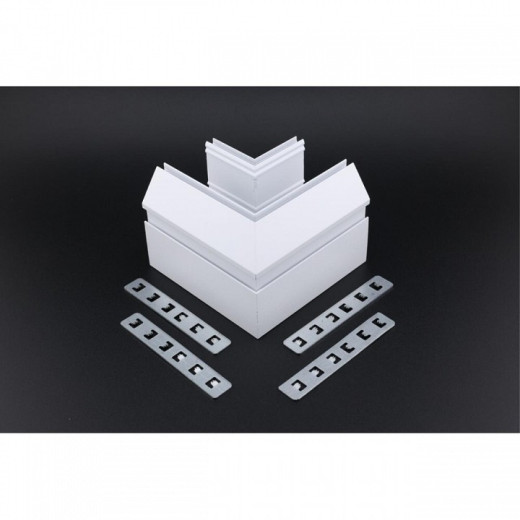 Соединитель угловой L-образный для треков встраиваемых Aployt Magnetic track 220 APL.0284.10.04