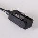Соединитель гибкий для треков  RL 06302 power corner connector BK
