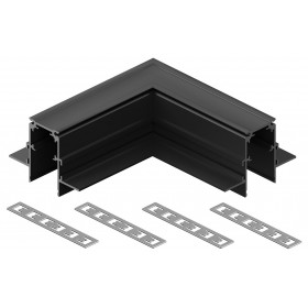 Соединитель угловой L-образный для треков встраиваемых Hesby Lighting ElDeko 0062